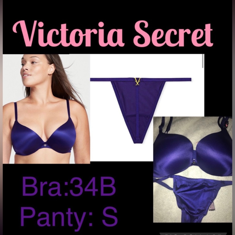 NWT Very Sexy so obsessed push up bra + panty set